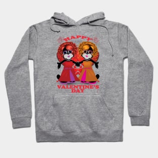 Zapped Kat Happy Valentine’s Day by Swoot Hoodie